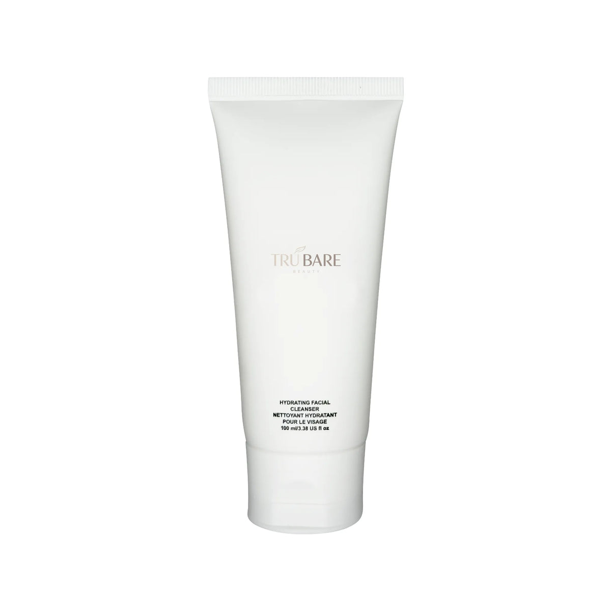 Front view of TruBare Beauty Hydrating Facial Cleanser